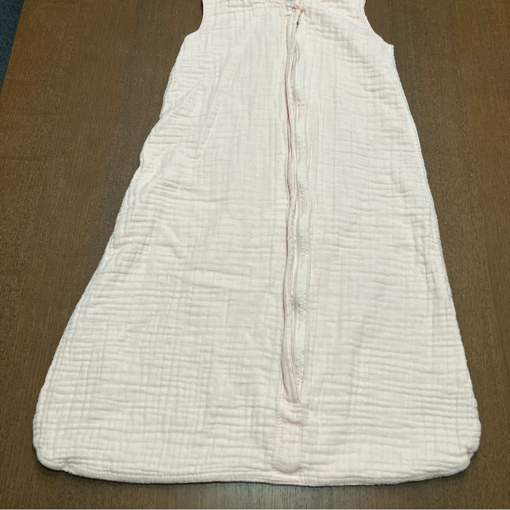 Little Unicorn Soft Pink Cotton Sleeveless Baby Sleep Sack
